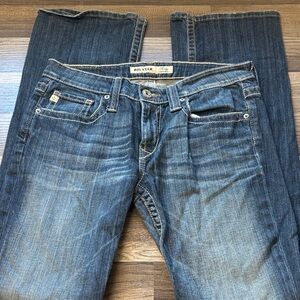 BIG STAR rent low rise bootcut jeans